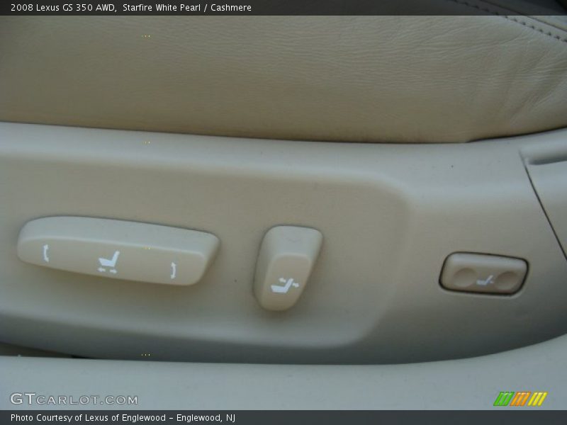 Starfire White Pearl / Cashmere 2008 Lexus GS 350 AWD