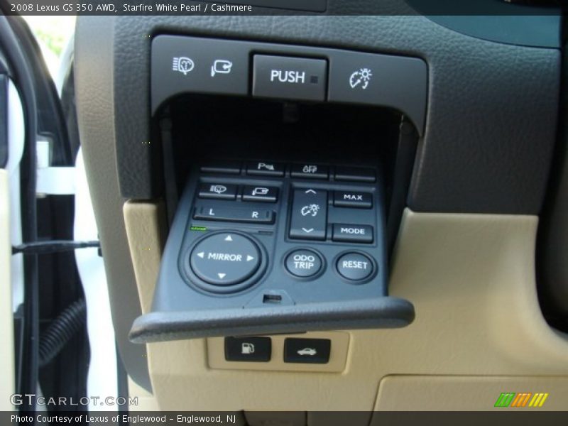 Starfire White Pearl / Cashmere 2008 Lexus GS 350 AWD