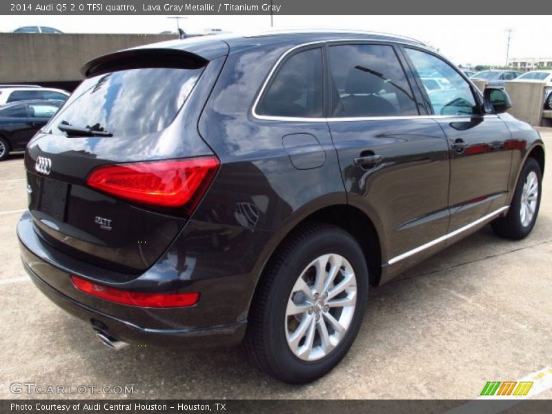 Lava Gray Metallic / Titanium Gray 2014 Audi Q5 2.0 TFSI quattro