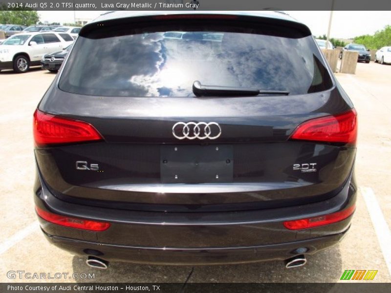 Lava Gray Metallic / Titanium Gray 2014 Audi Q5 2.0 TFSI quattro