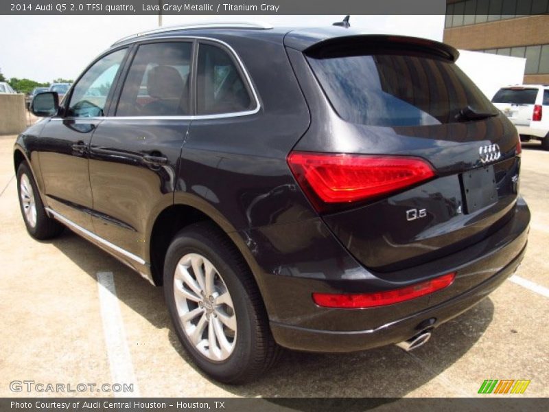 Lava Gray Metallic / Titanium Gray 2014 Audi Q5 2.0 TFSI quattro