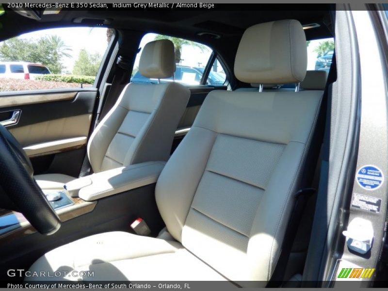 Indium Grey Metallic / Almond Beige 2010 Mercedes-Benz E 350 Sedan