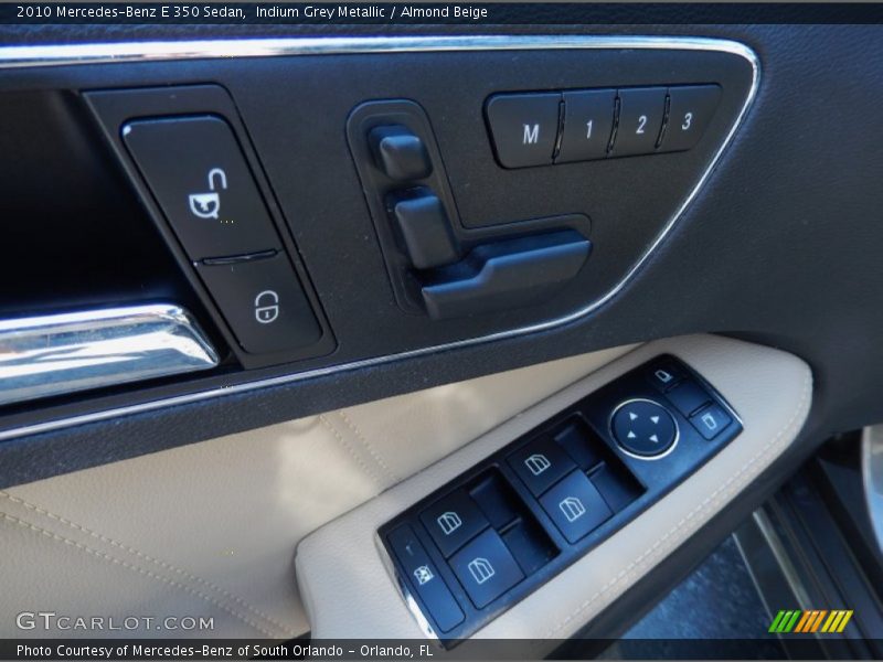 Indium Grey Metallic / Almond Beige 2010 Mercedes-Benz E 350 Sedan