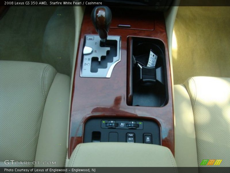 Starfire White Pearl / Cashmere 2008 Lexus GS 350 AWD