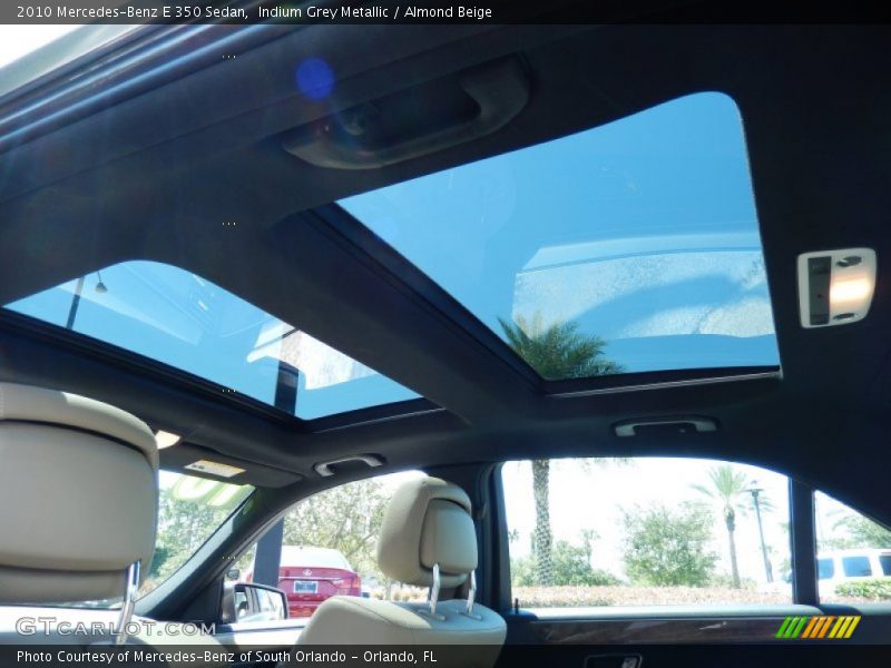 Indium Grey Metallic / Almond Beige 2010 Mercedes-Benz E 350 Sedan