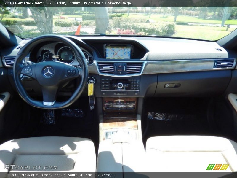 Indium Grey Metallic / Almond Beige 2010 Mercedes-Benz E 350 Sedan