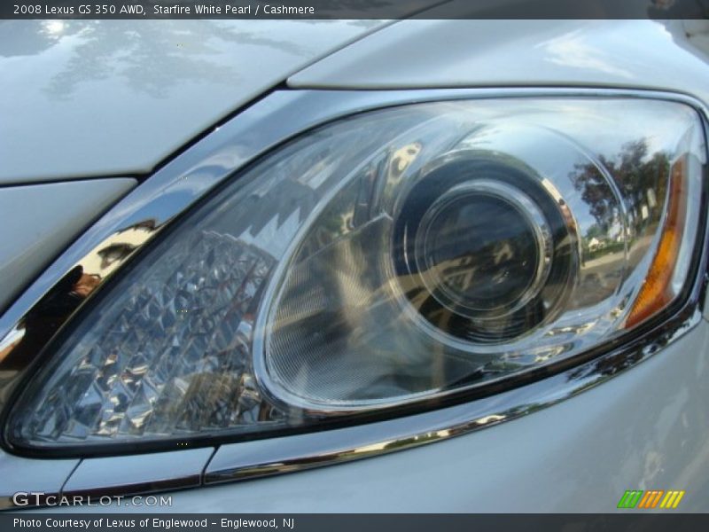 Starfire White Pearl / Cashmere 2008 Lexus GS 350 AWD