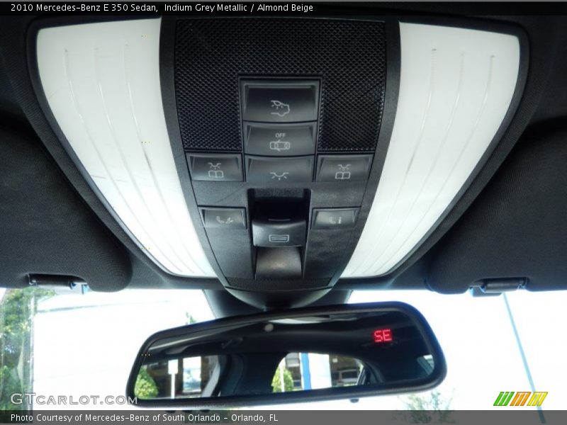 Indium Grey Metallic / Almond Beige 2010 Mercedes-Benz E 350 Sedan