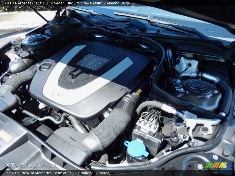 Indium Grey Metallic / Almond Beige 2010 Mercedes-Benz E 350 Sedan