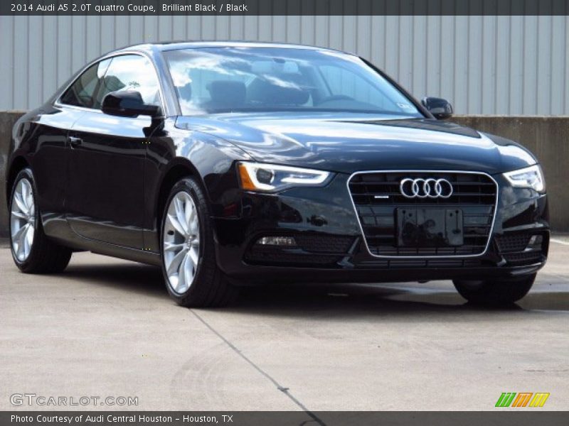 Brilliant Black / Black 2014 Audi A5 2.0T quattro Coupe