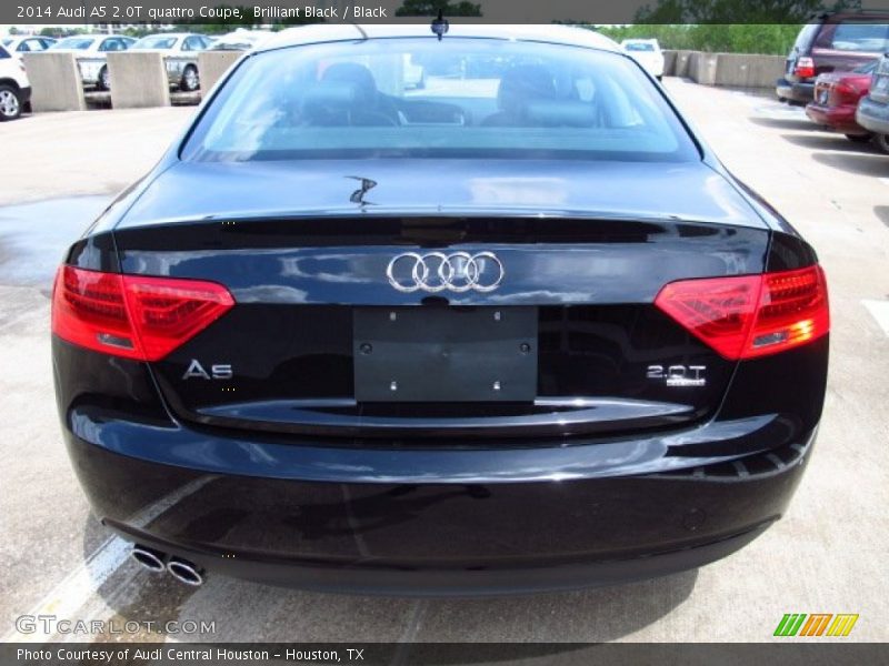 Brilliant Black / Black 2014 Audi A5 2.0T quattro Coupe