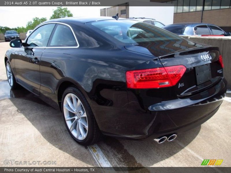Brilliant Black / Black 2014 Audi A5 2.0T quattro Coupe
