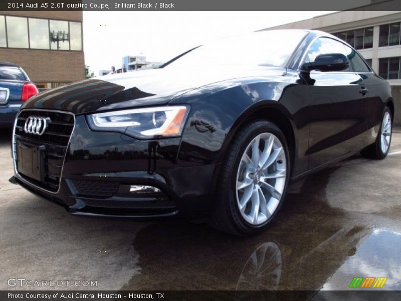 Brilliant Black / Black 2014 Audi A5 2.0T quattro Coupe