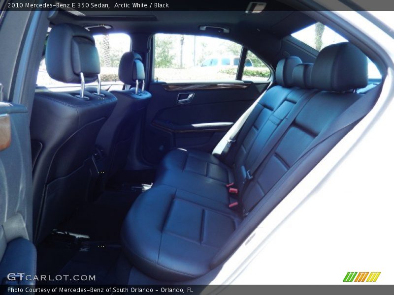 Rear Seat of 2010 E 350 Sedan