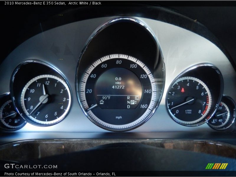  2010 E 350 Sedan 350 Sedan Gauges