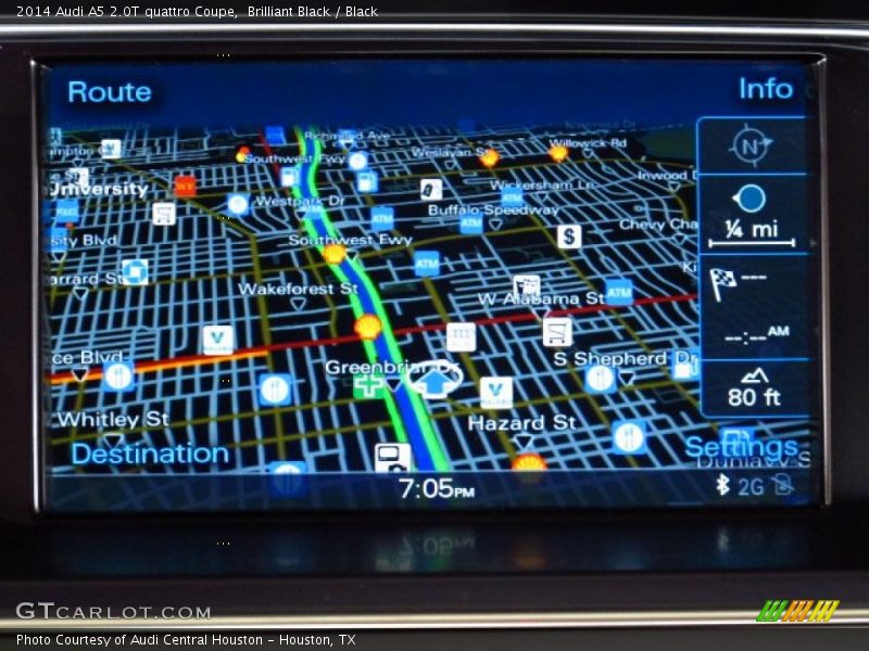 Brilliant Black / Black 2014 Audi A5 2.0T quattro Coupe