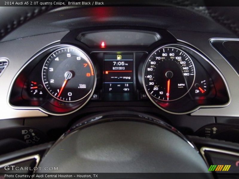  2014 A5 2.0T quattro Coupe 2.0T quattro Coupe Gauges