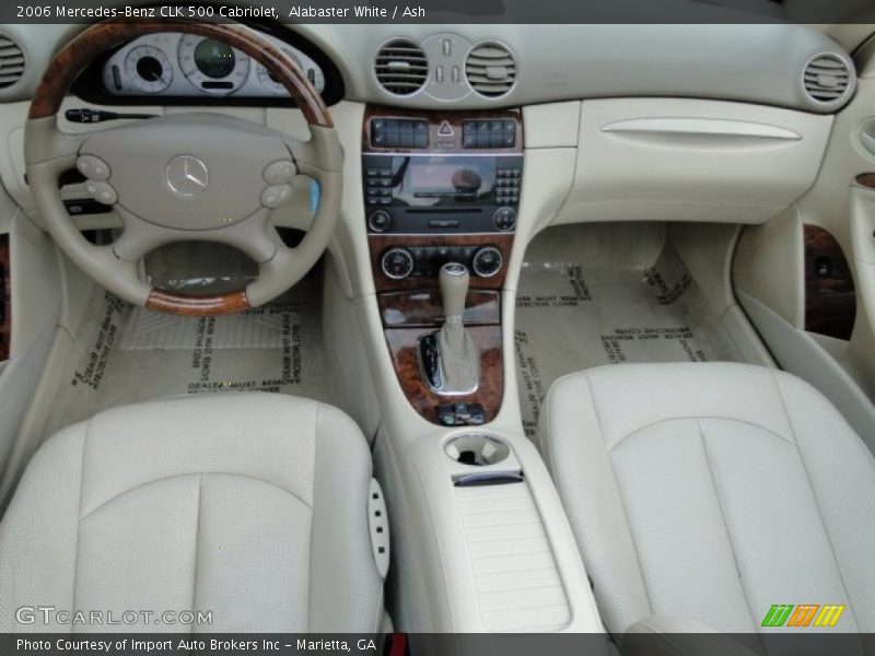 Dashboard of 2006 CLK 500 Cabriolet