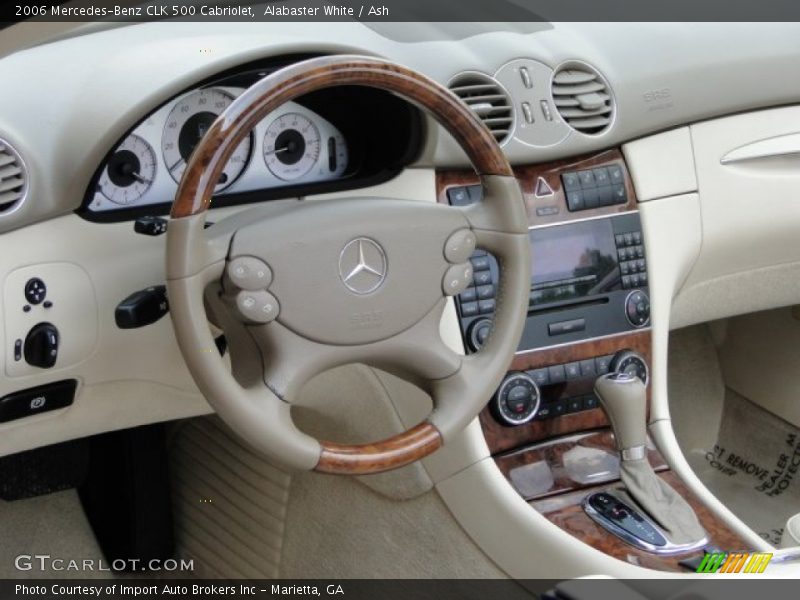 Dashboard of 2006 CLK 500 Cabriolet