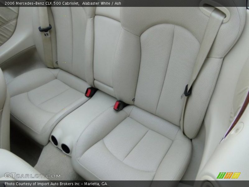 Alabaster White / Ash 2006 Mercedes-Benz CLK 500 Cabriolet