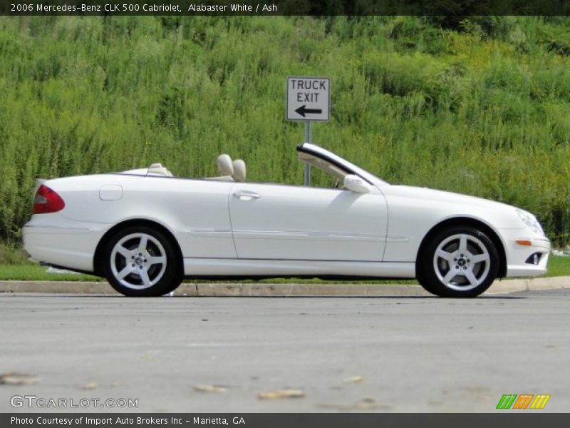  2006 CLK 500 Cabriolet Alabaster White