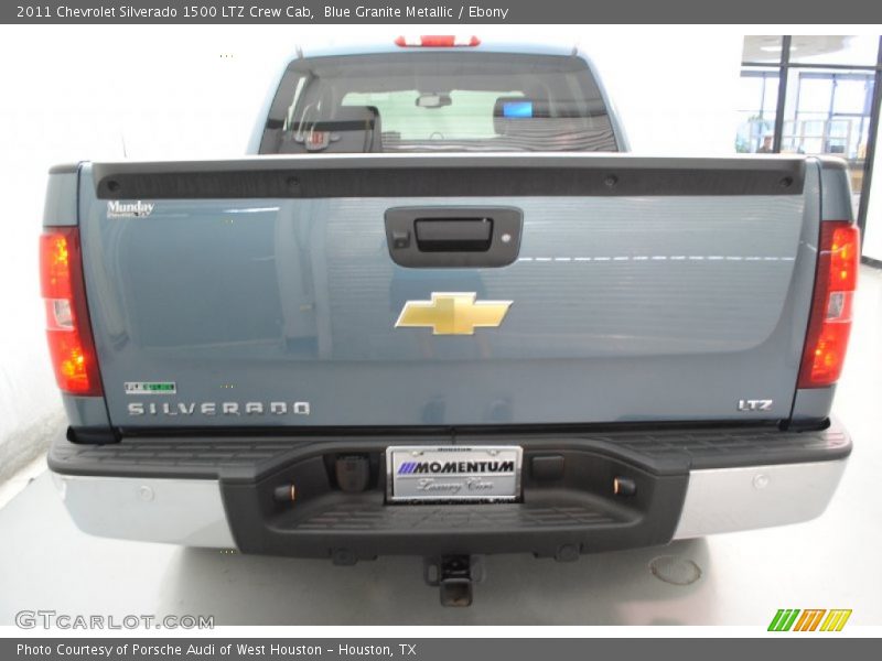 Blue Granite Metallic / Ebony 2011 Chevrolet Silverado 1500 LTZ Crew Cab