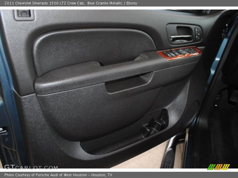 Blue Granite Metallic / Ebony 2011 Chevrolet Silverado 1500 LTZ Crew Cab