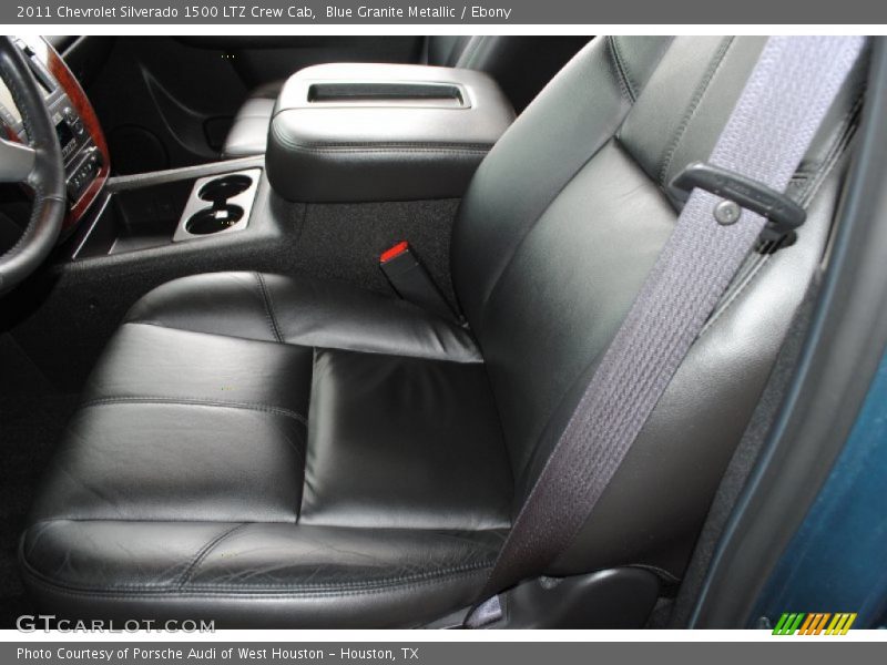 Blue Granite Metallic / Ebony 2011 Chevrolet Silverado 1500 LTZ Crew Cab