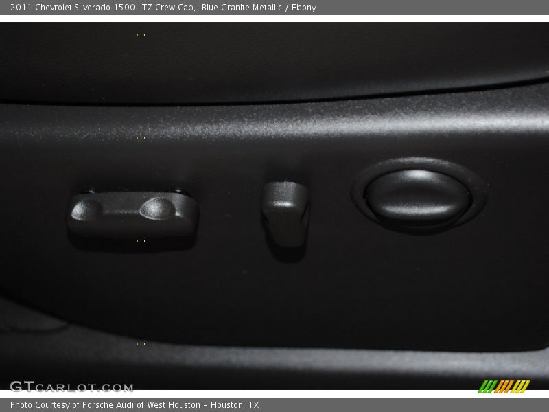 Blue Granite Metallic / Ebony 2011 Chevrolet Silverado 1500 LTZ Crew Cab