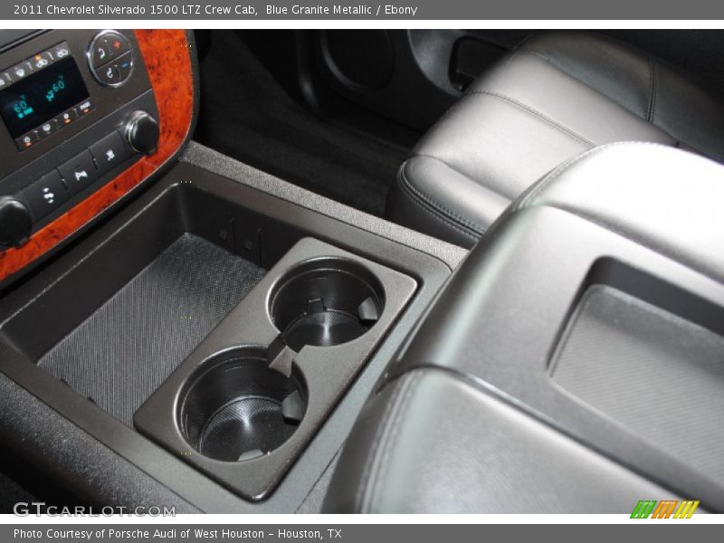 Blue Granite Metallic / Ebony 2011 Chevrolet Silverado 1500 LTZ Crew Cab