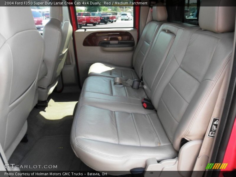 Rear Seat of 2004 F350 Super Duty Lariat Crew Cab 4x4 Dually