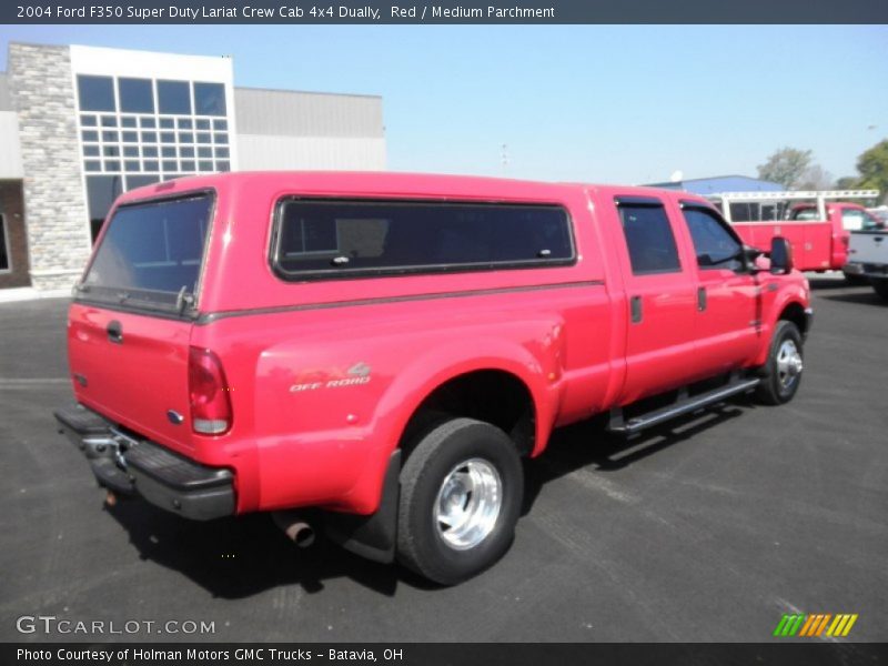  2004 F350 Super Duty Lariat Crew Cab 4x4 Dually Red