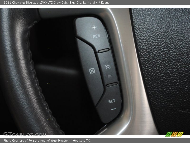 Blue Granite Metallic / Ebony 2011 Chevrolet Silverado 1500 LTZ Crew Cab