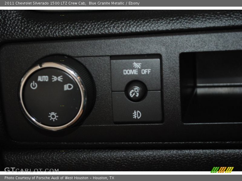 Blue Granite Metallic / Ebony 2011 Chevrolet Silverado 1500 LTZ Crew Cab