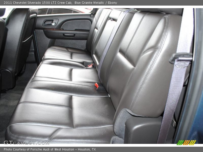 Blue Granite Metallic / Ebony 2011 Chevrolet Silverado 1500 LTZ Crew Cab