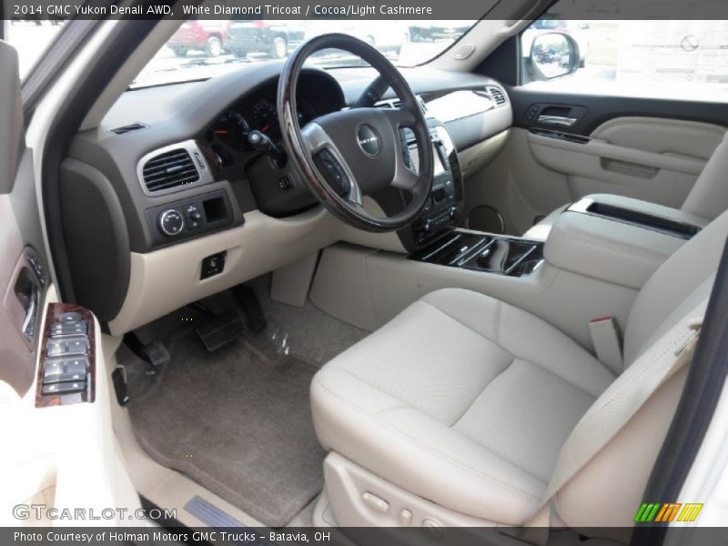 Cocoa/Light Cashmere Interior - 2014 Yukon Denali AWD 