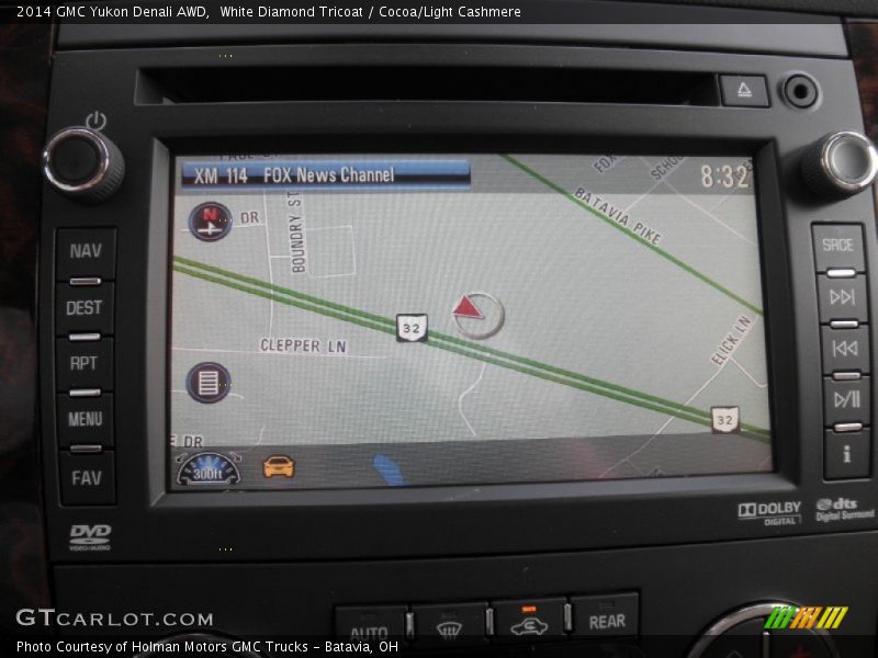Navigation of 2014 Yukon Denali AWD