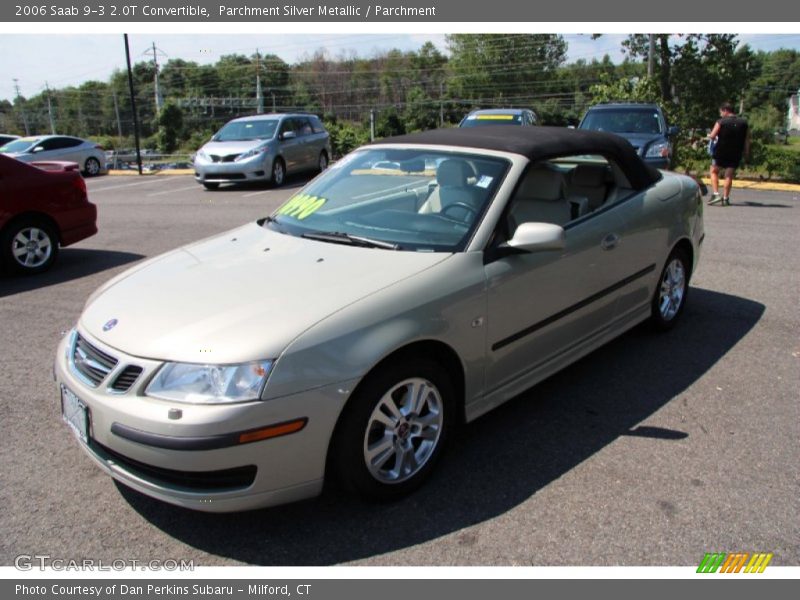 Parchment Silver Metallic / Parchment 2006 Saab 9-3 2.0T Convertible
