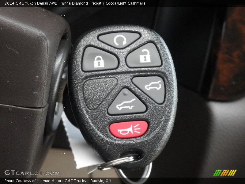 Keys of 2014 Yukon Denali AWD