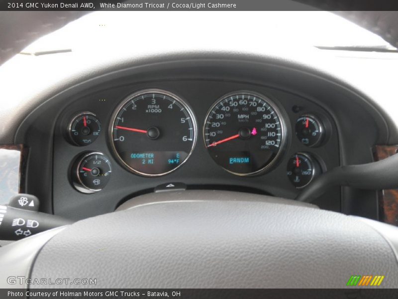  2014 Yukon Denali AWD Denali AWD Gauges