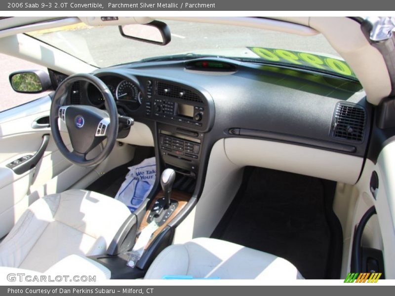 Parchment Silver Metallic / Parchment 2006 Saab 9-3 2.0T Convertible