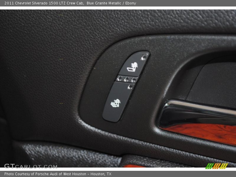 Blue Granite Metallic / Ebony 2011 Chevrolet Silverado 1500 LTZ Crew Cab