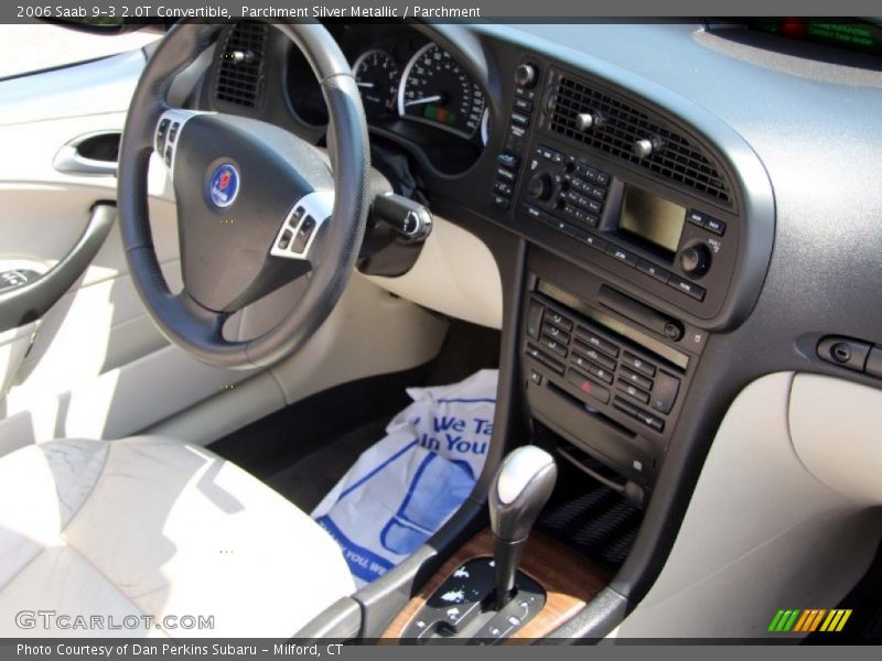 Parchment Silver Metallic / Parchment 2006 Saab 9-3 2.0T Convertible