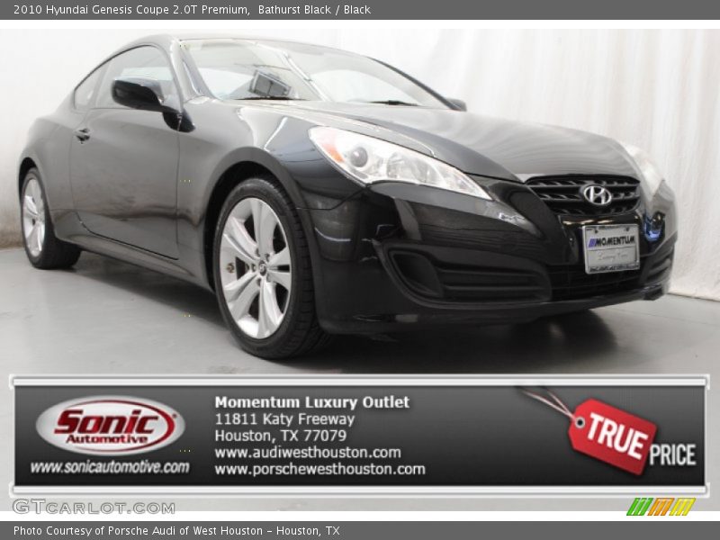 Bathurst Black / Black 2010 Hyundai Genesis Coupe 2.0T Premium