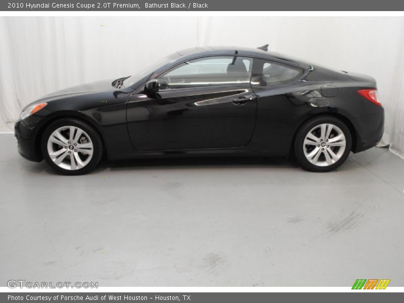 Bathurst Black / Black 2010 Hyundai Genesis Coupe 2.0T Premium