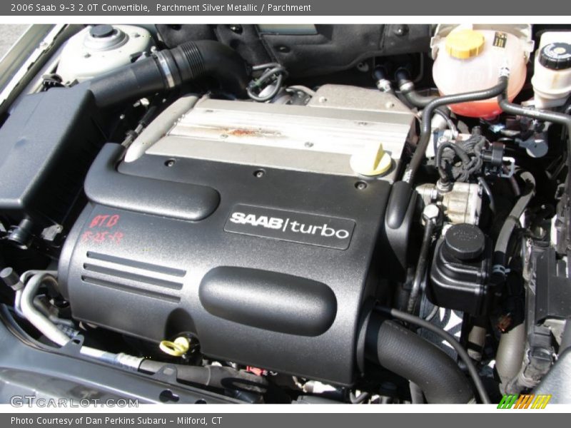  2006 9-3 2.0T Convertible Engine - 2.0 Liter Turbocharged DOHC 16V 4 Cylinder