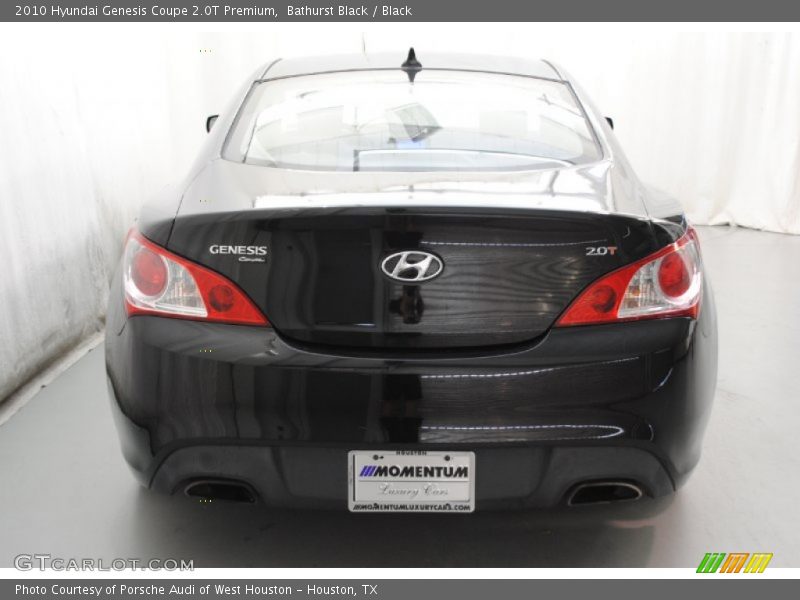 Bathurst Black / Black 2010 Hyundai Genesis Coupe 2.0T Premium