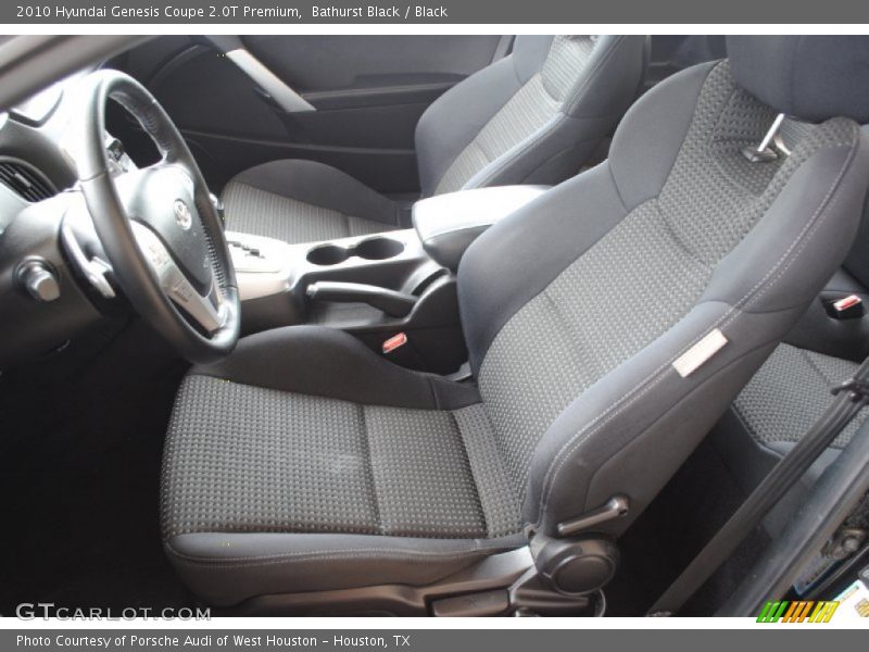 Bathurst Black / Black 2010 Hyundai Genesis Coupe 2.0T Premium