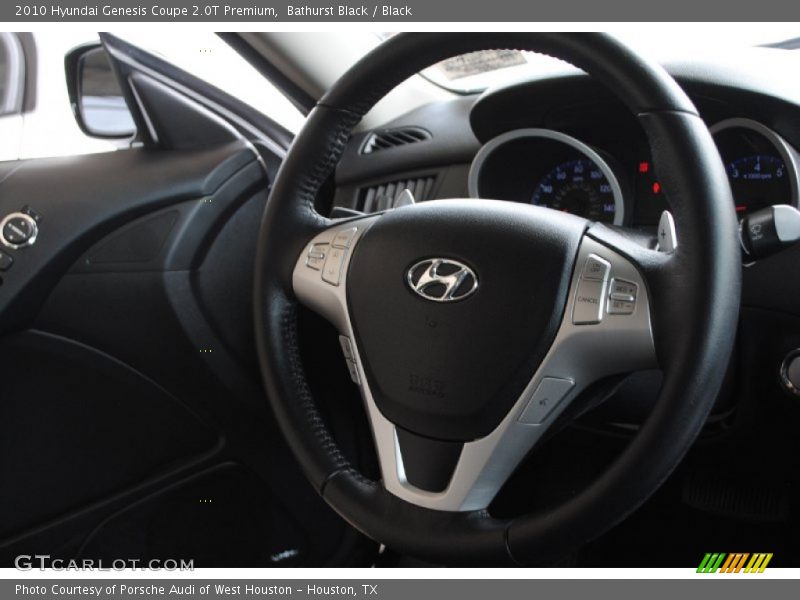 Bathurst Black / Black 2010 Hyundai Genesis Coupe 2.0T Premium