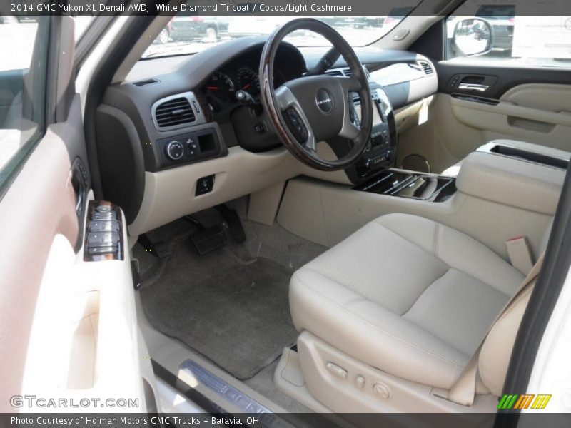 Cocoa/Light Cashmere Interior - 2014 Yukon XL Denali AWD 